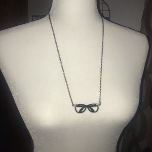 Betsey Johnson cat eye glasses necklace